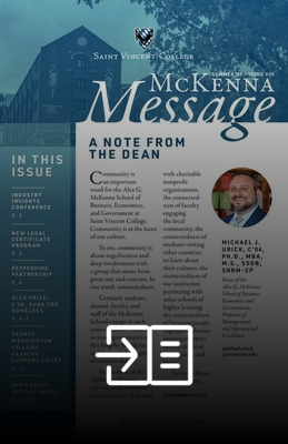 Cover for Mckenna Message Summer 2025