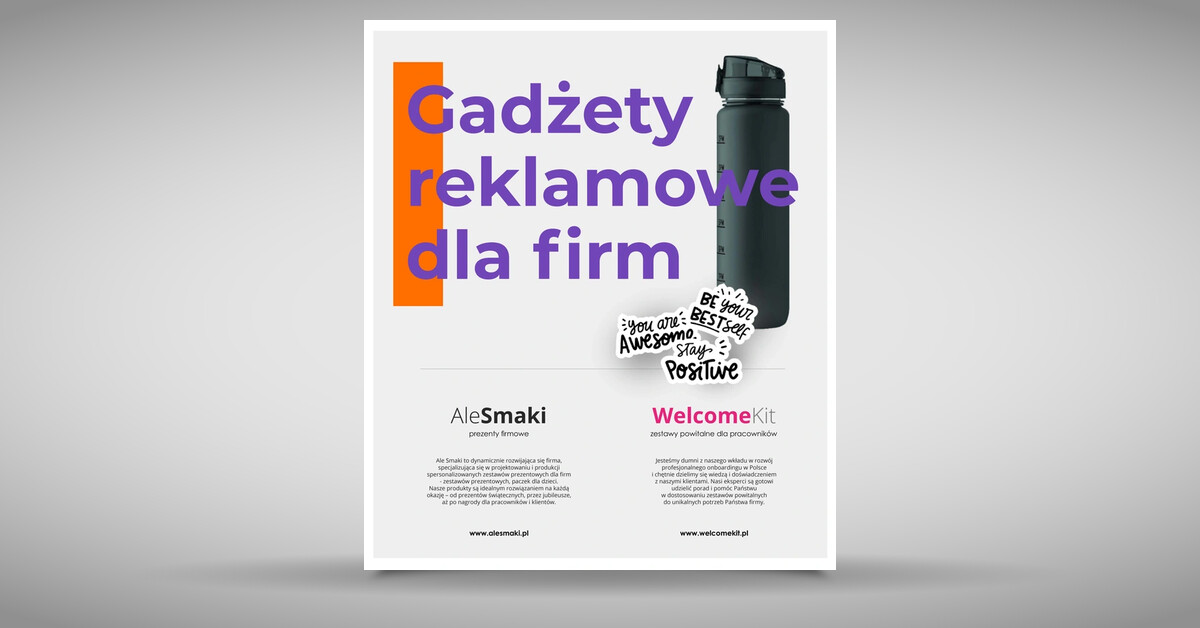 Gadżety reklamowe dla firm