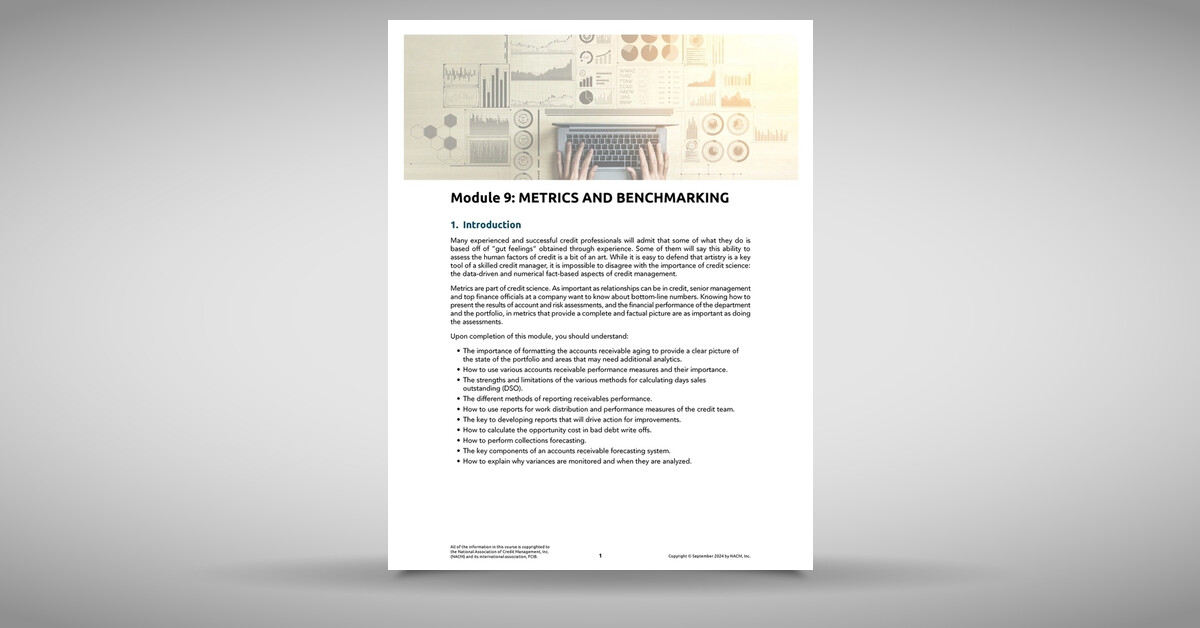 ICRM Course Module 9